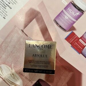 New Lancome Absolue Revitalizing Eye Cream with Grand Rose Extracts 5ml new